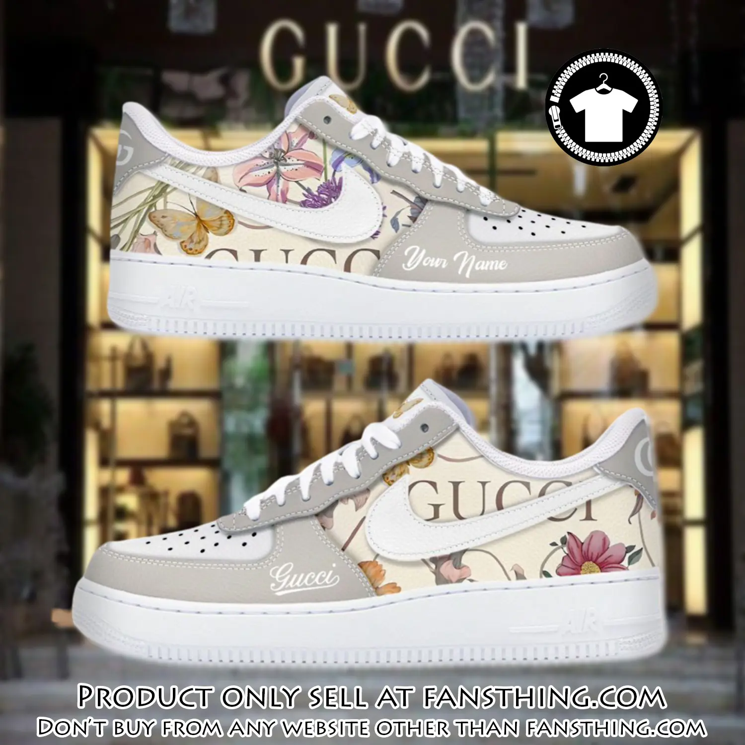 Personalized gucci luxury air force 1 sneakers limited af1 shoes oaf1012 fst4522043